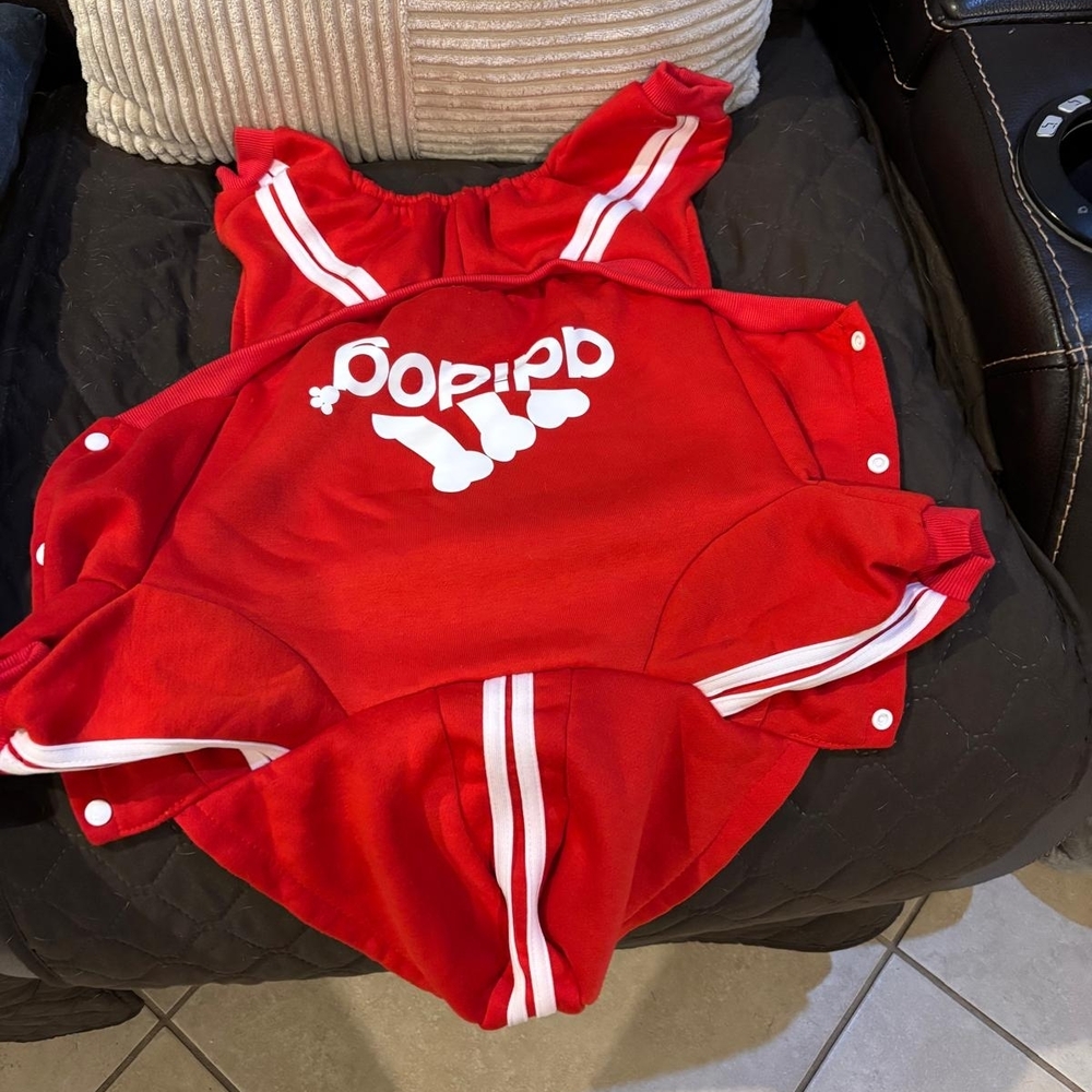 adidog Red Dog Outfit